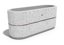 CONCRETE PLANTER 196 exposed aggregate