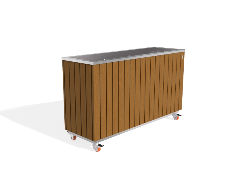 METAL PLANTER 294-TS