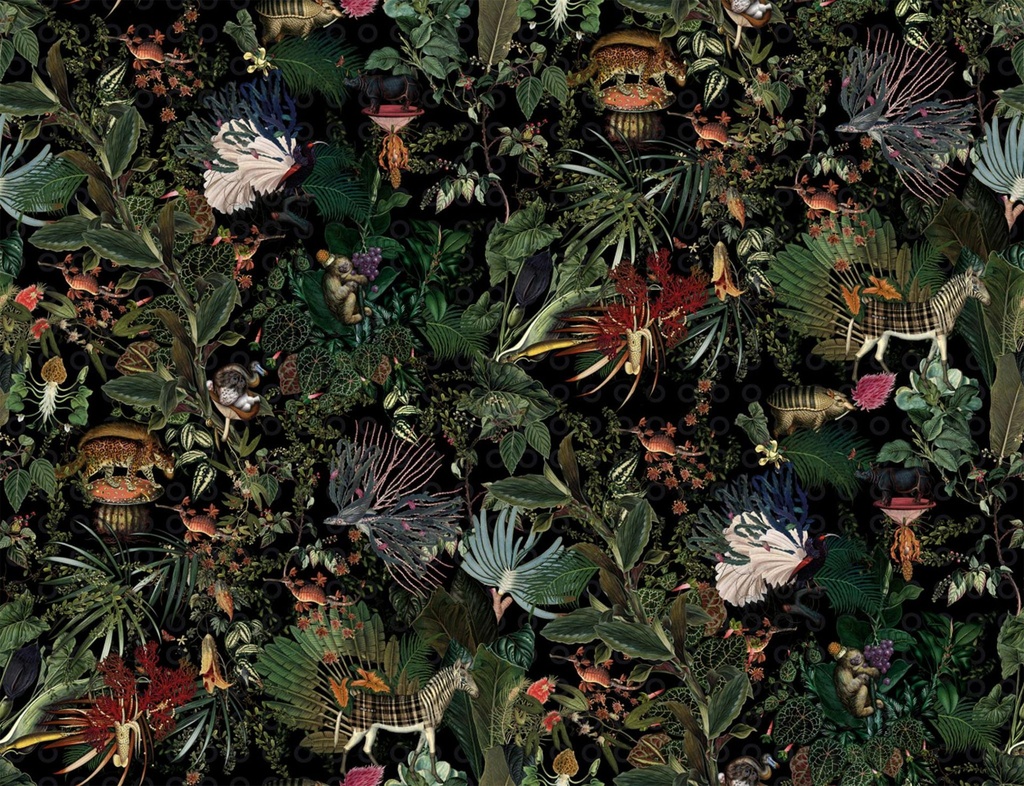 Menagerie Of Extinct Animals Mooi Wallcovering Extinct Animals Collection