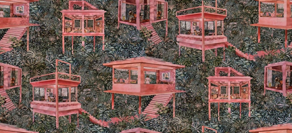 Palafitas Amazonia Decors and Panoramiques Collection