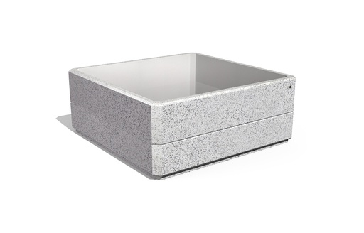 CONCRETE PLANTER 323 exposed aggregate