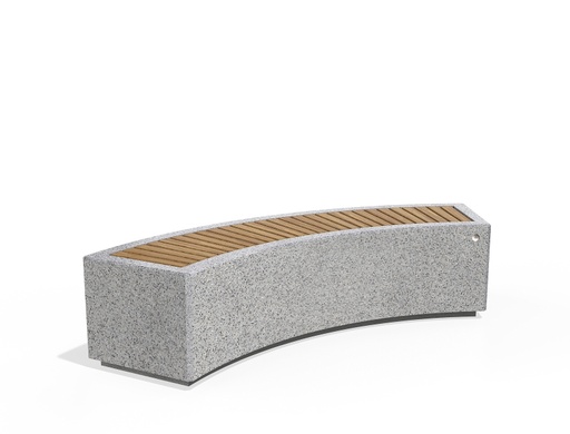 CONCRETE BENCH 268 J ER Resysta exposed aggregate