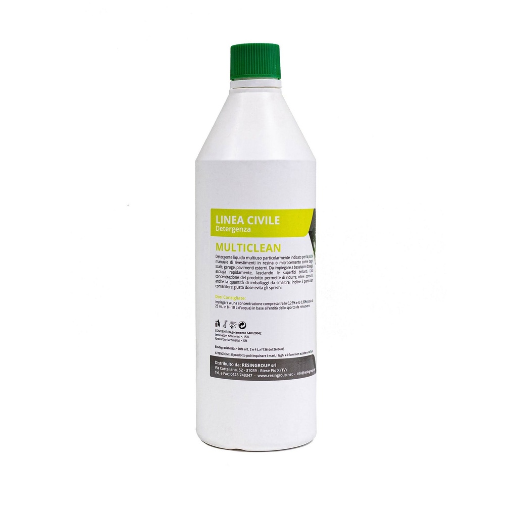 RG Multiclean detergente resin for privat 1L