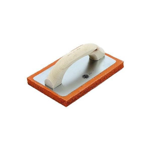 [ST-Ac-00000870753] ORANGE RUBBER TROWEL 820/1 215X135 MEDIUM GRAIN